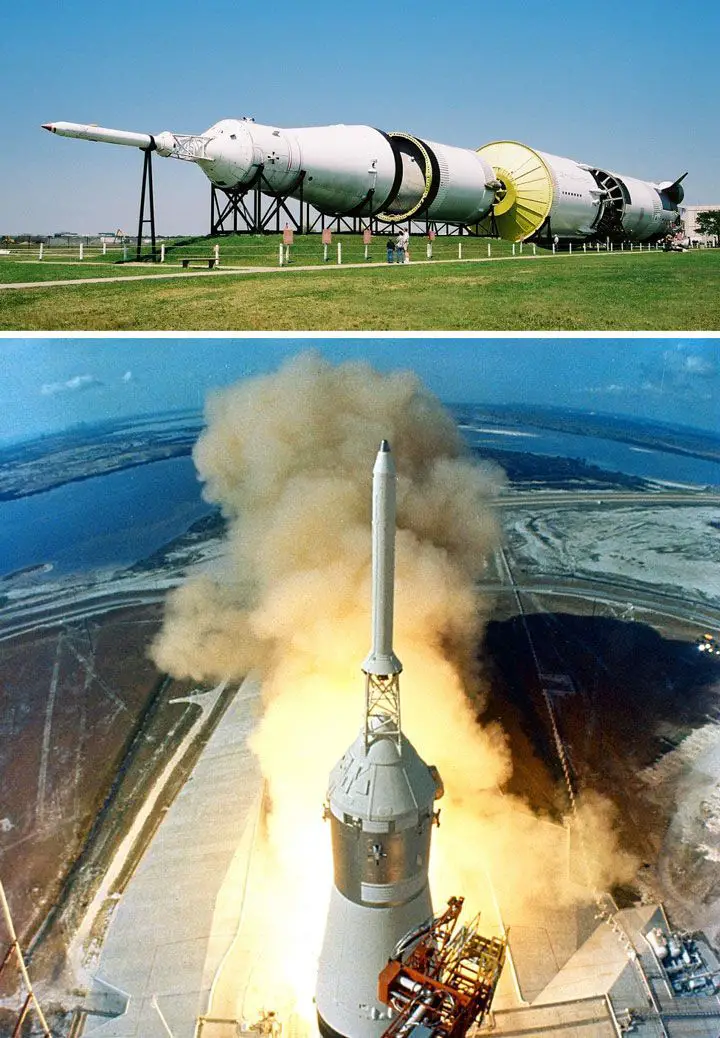 الصاروخ ساتورن 5 (Saturn V)