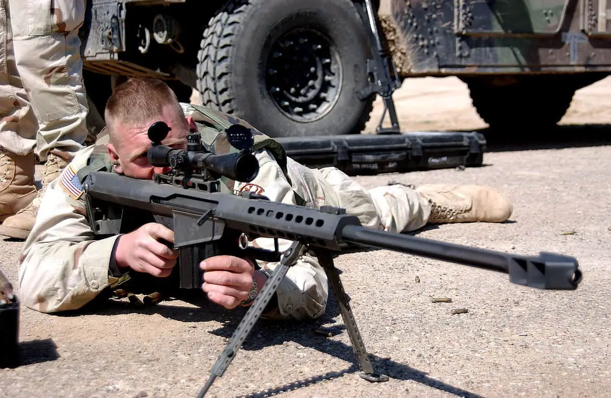 1- بندقية Barrett M82
