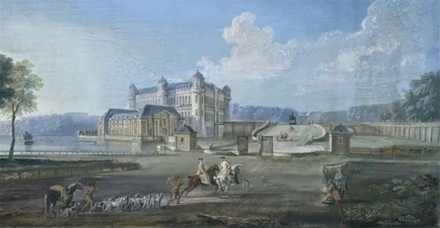 قصر (شانتيي) زمن (فرانسوا فاتيل) ورئيس الأمير لويس الثاني، الـ(غراند كوند).